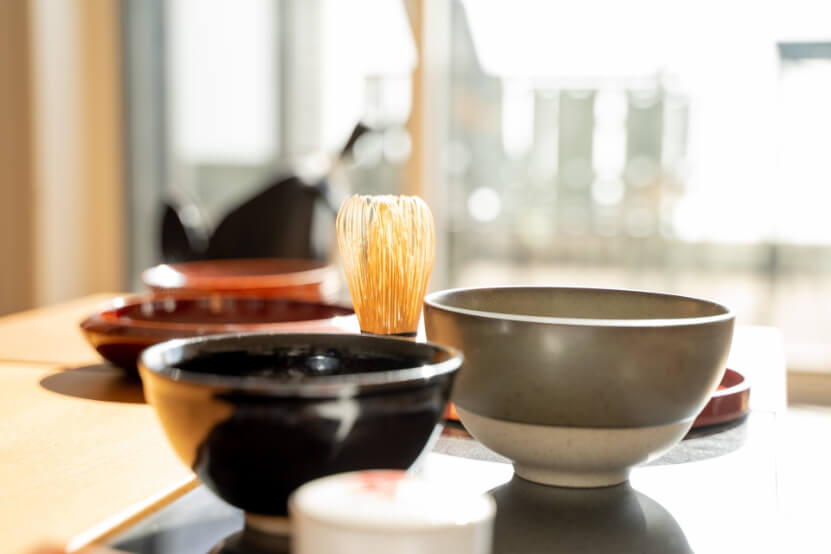 テーブルで茶道をたのしむ